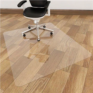 Prostokątna poliwęglanowa mata na krzesło biurowe 36 "X 48" na twardą podłogę